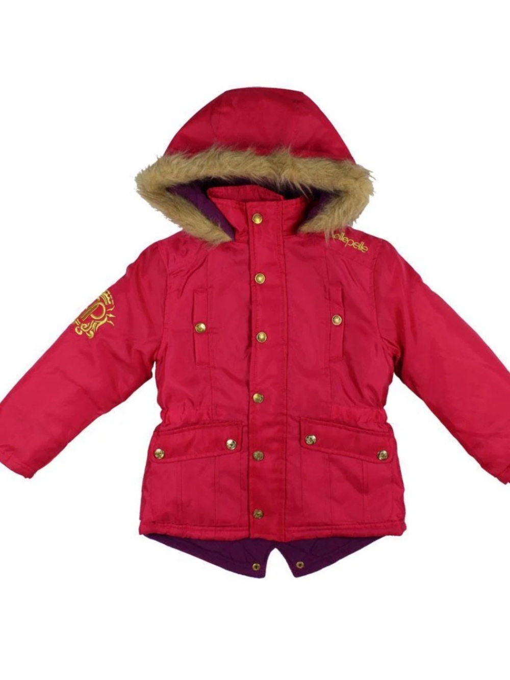 Pelle Pelle Hot Pink Jacket with Purple Tag
